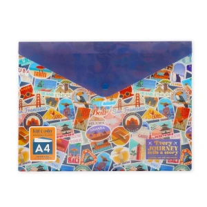 Dokumentenmappe - Fold & Order - Travel Stickers - Legami  