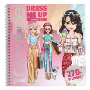 TOPModel Dress Me Up Stickerbuch Shopping Tour 