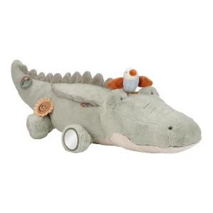 Safari Friends Aktivitätskuscheltier Krokodil XL - Grün Little Dutch 