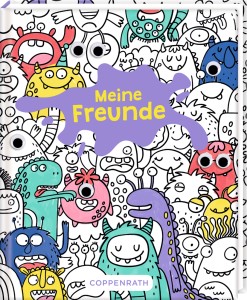 Freundebuch: Monster mit Wackelaugen - Meine Freunde