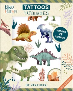 Tattoos Dino Friends - von Coppenrath 