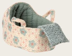 Maileg Tragetasche, Babymaus - Blau