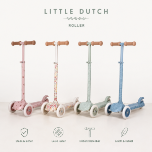 Little Dutch Roller mit 3 rädern - verschiedene Farben