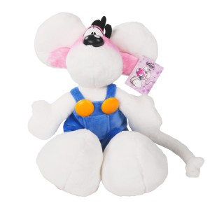 Diddl - Diddl Plüschtier in blauer Latzhose 30 cm