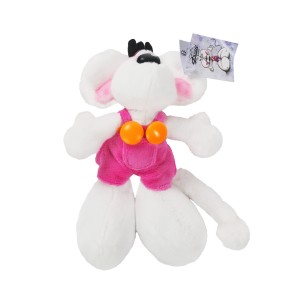 Diddl - Diddl Plüschtier in rosa Latzhose 20 cm  
