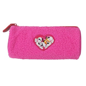 Diddl - Plüsch Etui Rund Rosa