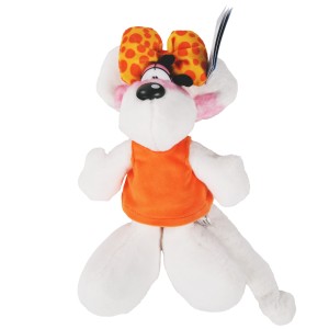Diddl - Diddlina Plüschtier im orangen Kleid 20 cm 