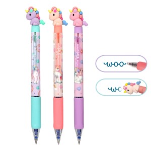 Ylvi - Radierbarer Gelstift mit Einhorn Topper
