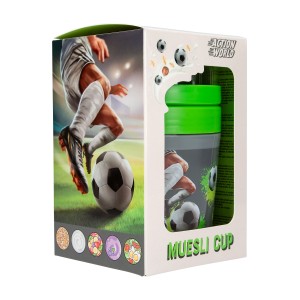 Action World - Müslibecher Fussball 
