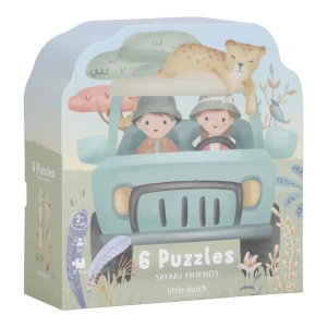 Little Dutch - Little Dutch Puzzle Set – Safari Friends