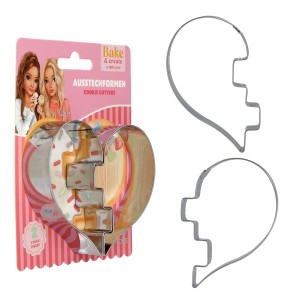 TOPModel - Ausstecher Herz, 2-tlg. – BAKE and CREATE