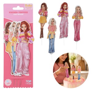 TOPModel - Kuchen-Topper 4 Stück – BAKE and CREATE  