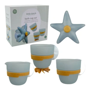 Badewannenbecher - blau - Essentials  Little Dutch