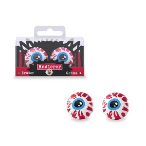 BOO Radierer Zombie-Eyes 2er-Set