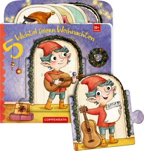 Mein Mitmach-Puzzle-Buch: 5 Wichtel feiern Weihnachten Coppenrath  