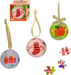 Mini-Puzzlekugel - Fröhliche Weihnachten Weihnachtskugel - Coppenrath  
