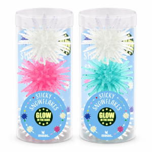 Nachtleuchtende Sticky Snowflakes - Moses  