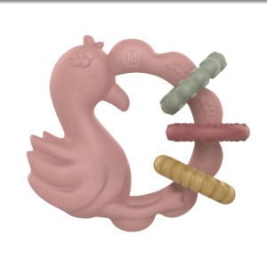 Little Dutch Beißring Flamingo Pink  – Safari Friends 