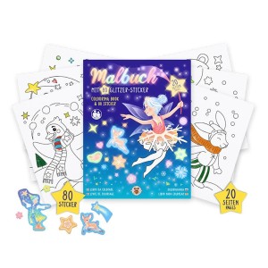 MAW Malbuch inkl. Sticker - Trendhaus 