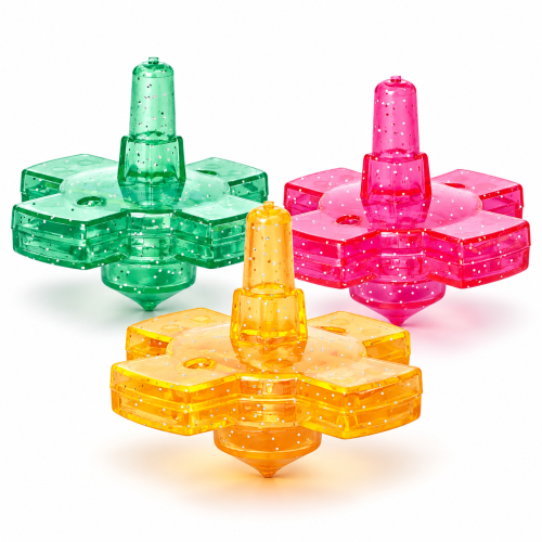 Drei glitzernde transparente Kreisel.png