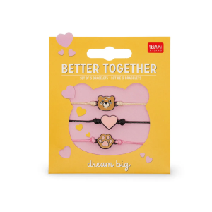 LEGAMI Set aus 3 Armbändern - Teddy Bear